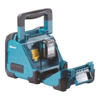Parlante Bluetooth 18V LXT / 12V CXT MAKITA DMR200 2